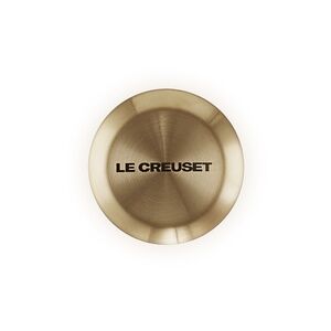 NEW! One (1) Le Creuset Large Light Gold Knob